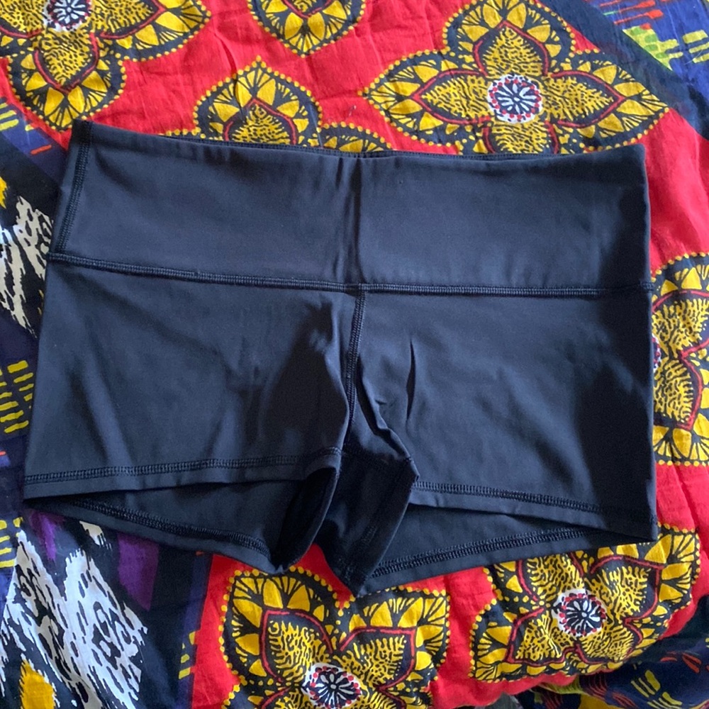 lululemon athletica Women's Black Athletic Shorts